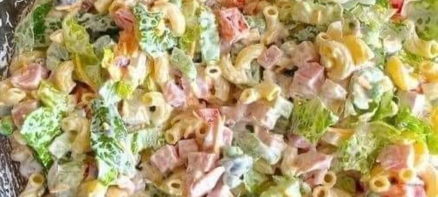 LAYERED PASTA SALAD