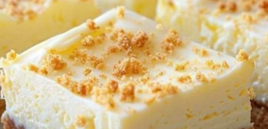 Lemon Cheesecake Squares