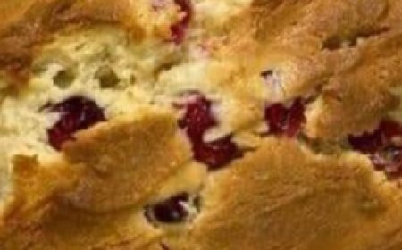 Cream Cheese Cranberry Loaf