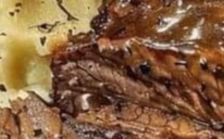 Recipe for Beef and Gravy with Mashed Potatoes