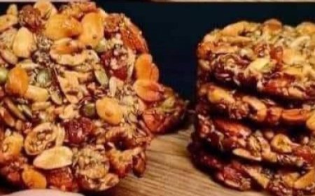 Healthy Flourless, Sugar-Free Energy Cookies