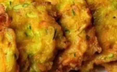 Zucchini and Carrot Fritters Recipe