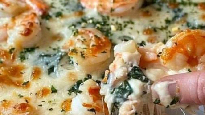 Creamy Shrimp and Crab Spinach Dip