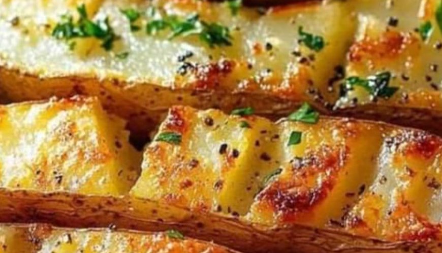 BEST EASY SHEET PAN SCORED POTATOES RECIPE