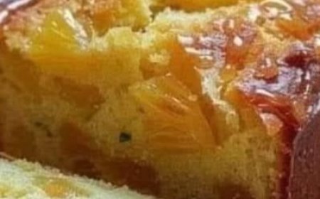 The Perfect Pineapple Caramel Cake