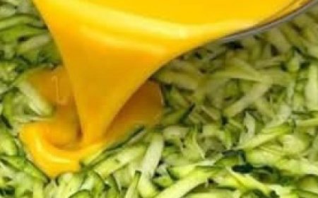 Zucchini Meatballs with Rice and Garlic Gravy