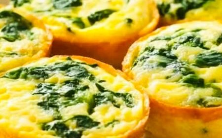 Spinach and Cheese Muffins Recipe