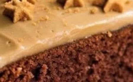 Delicious gingerbread cake with a rich layer of cinnamon