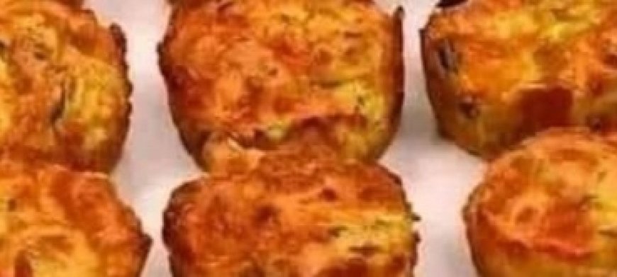 Savory Veggie and Cheese Muffins