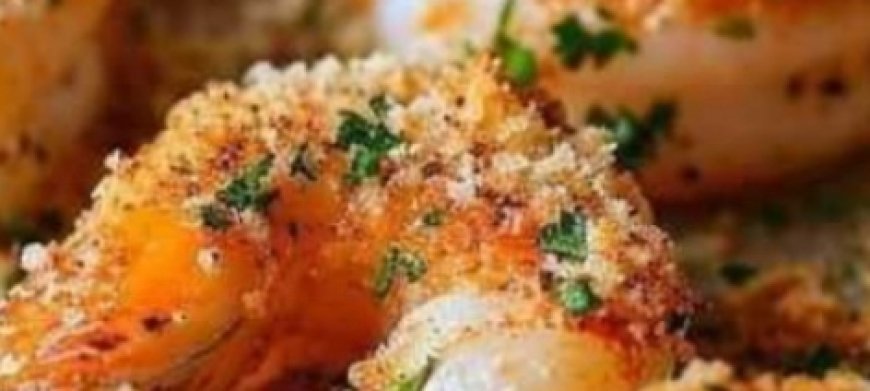 Baked Garlic Parmesan Shrimp