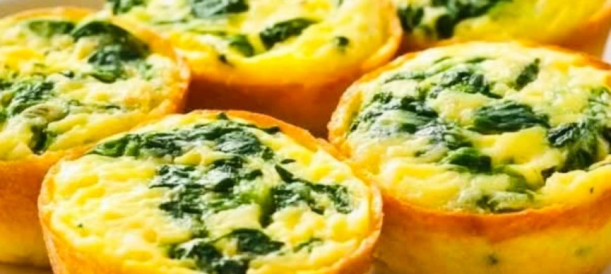 Spinach and Cheese Muffins Recipe