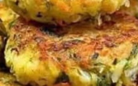 Crispy Vegetable Fritters Recipe