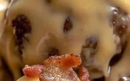 Meatballs with Creamy Cheese Sauce