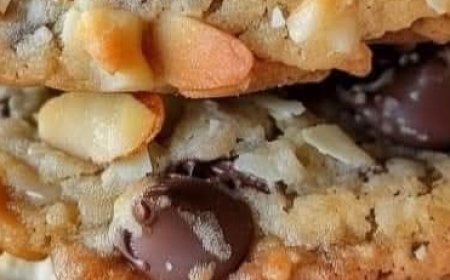 SMALL BATCH ALMOND JOY COOKIES