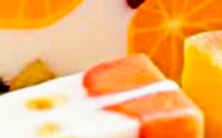 Refreshing Fruit Jelly Milk Cake Recipe