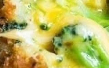 Bake broccoli cheese ball