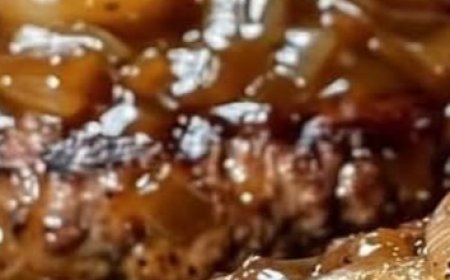 SMOTHERED HAMBURGER STEAK