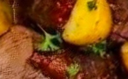 Meat and Potato Foil Bake