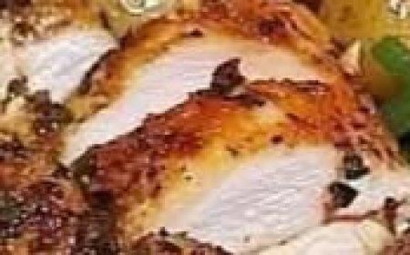 Sheet Pan Chicken with Roasted Potatoes and Green Beans