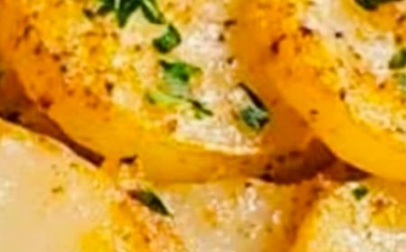 Oven Fried Potatoes & Onions