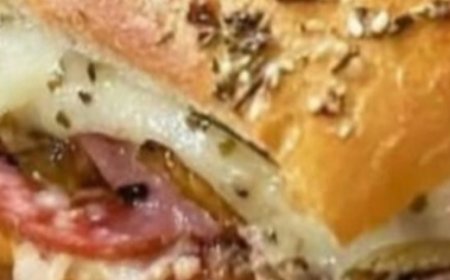 Giant Muffaletta Italian Sandwich