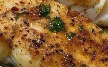 Lemon Butter Fish Fillet – A Light & Flavorful Delight