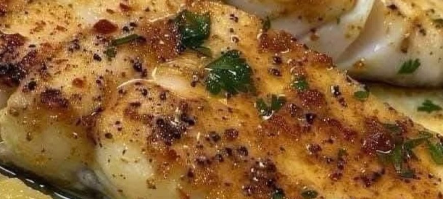 Lemon Butter Fish Fillet – A Light & Flavorful Delight