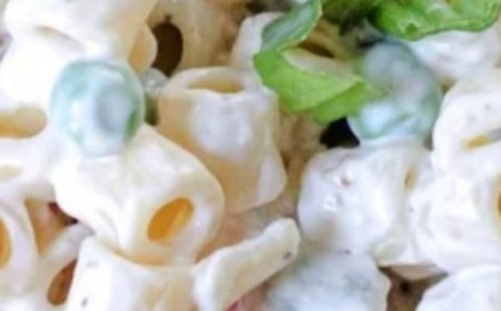 This is the best macaroni salad that I’ve tasted. – Anne