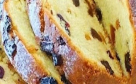 Mixed Fruit Pound Cake