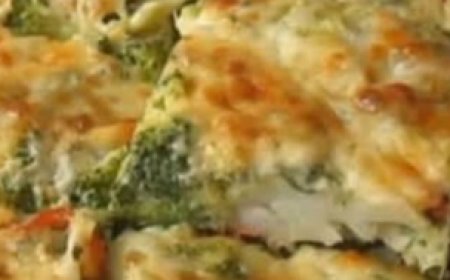 Crustless Vegetable Pie Recipe