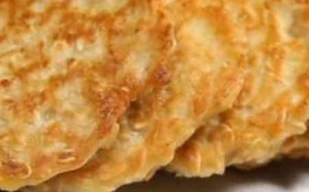 Oatmeal Banana Pancakes