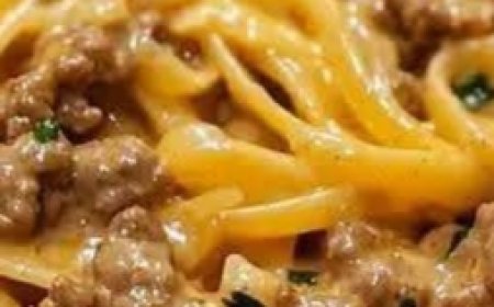 One-Pot Beef and Garlic Butter Pasta