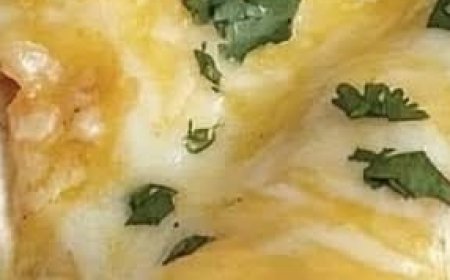 Low Carb White Chicken Enchiladas