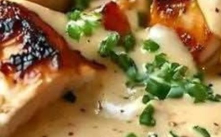 Honey Garlic Chicken with Roasted Brussels Sprouts & Crispy Potatoes