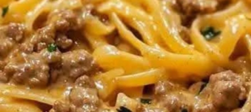 One-Pot Beef and Garlic Butter Pasta