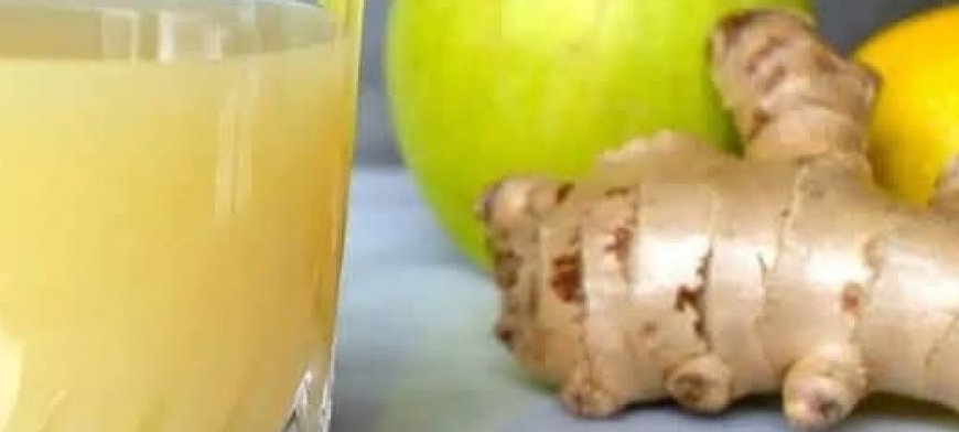 Colon Detox Juice: Apples, Ginger, and Lemon to Flush Out Toxins