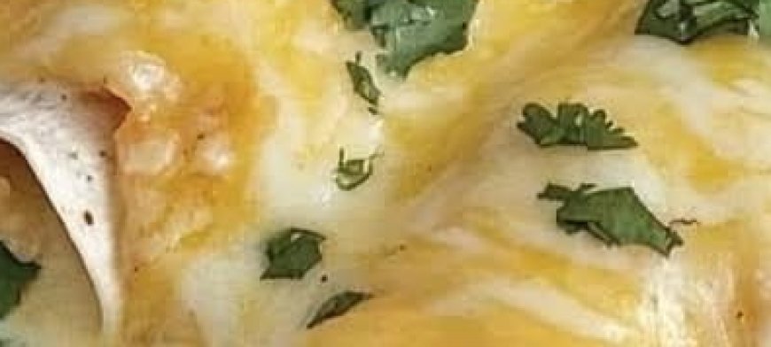 Low Carb White Chicken Enchiladas