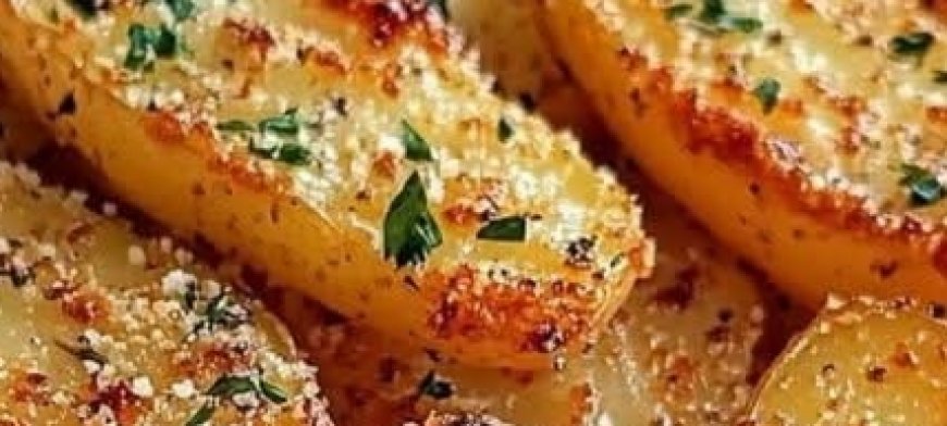 BEST EASY SHEET PAN SCORED POTATOES RECIPE