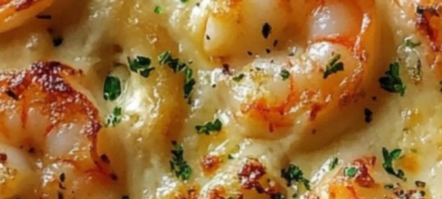 Shrimp Scampi Bake