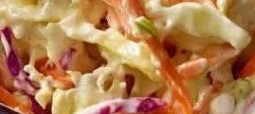 easy KFC-style coleslaw recipe