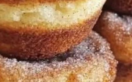 Cinnamon Sugar Donut Muffins