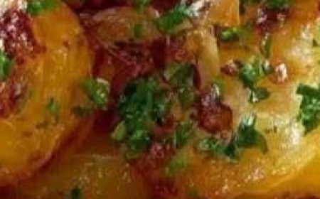 Crispy Oven-Fried Potatoes & Onions