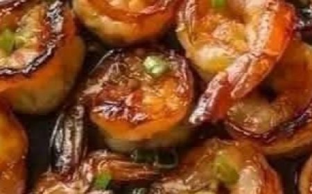20 Minute Honey Garlic Shrimp