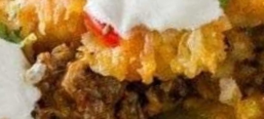 Taco Tater Casserole