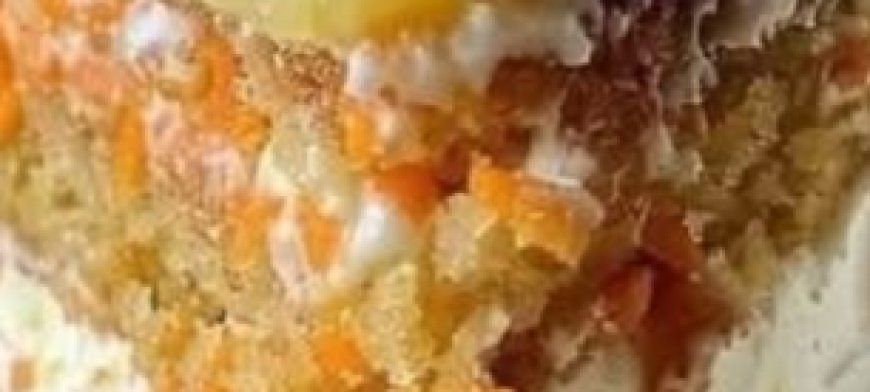 Hawaiian Pineapple Carrot Cream Cake: A Tropical Twist on a Classic Favorite