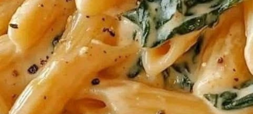 Creamy Mushroom and Asparagus Chicken Penne