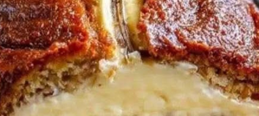 Cream Cheese Stuffed Banana Bread