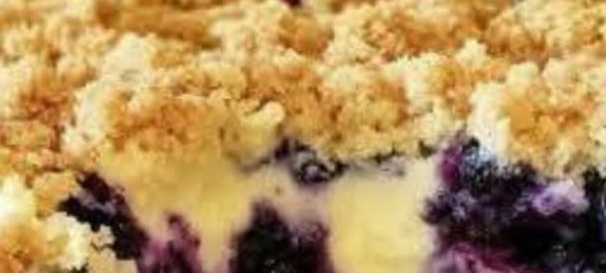 Sherry’s Blueberry Cream Cheese Crumb Cake: The Ultimate Breakfast or Dessert Treat!
