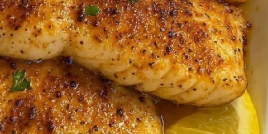 Zesty Lemon Butter Fish Fillet