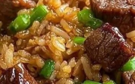 Garlic Beef Fried Rice